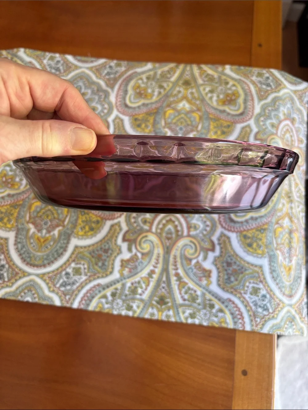 Pyrex euc cranberry